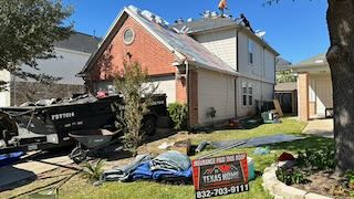 Texas Home Upgrade completed roofing project